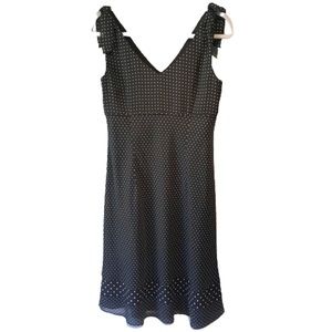 Loft Polka Dot Lined Dress